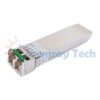 Módulo transceptor óptico compatible con Advantech SFP-XSM-LC-80K 10Gbps SFP+ 10GBASE-ZR 1550nm 80km SMF LC dúplex