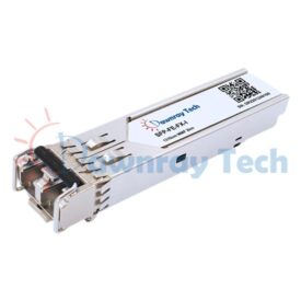 Alcatel-Lucent iSFP-100-MM Compatible Industrial 125Mbps SFP 100BASE-FX 1310nm 2km MMF Duplex LC DDM/DOM Optical Transceiver Module