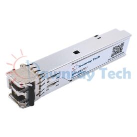 Alcatel-Lucent iSFP-100-MM Compatible Industrial 125Mbps SFP 100BASE-FX 1310nm 2km MMF Duplex LC DDM/DOM Optical Transceiver Module