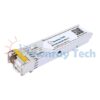 Módulo transceptor óptico compatible con Alcatel-Lucent iSFP-GIG-BX-D temperatura industrial 1.25Gbps BIDI SFP 1000BASE-BX10 TX1550nm/RX1310nm 10km SMF LC símplex