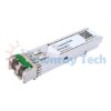 Módulo transceptor óptico compatible con Alcatel-Lucent iSFP-GIG-EZX temperatura industrial 1.25Gbps SFP 1000BASE-ZX120 1550nm 120km SMF LC dúplex