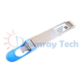 Broadcom Avago AFCT-91DRPHZ Compatible 400Gbps PAM4 QSFP-DD 400GBASE-EDR4 1310nm 2km SMF MTP/MPO-12 APC DDM/DOM Optical Transceiver Module