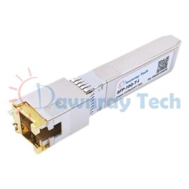 Brocade 10G-SFPP-T-I Compatible Industrial 10Gbps SFP+ 10GBASE-T 30m CAT6a/CAT7 RJ45 Copper Transceiver Module