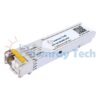 Módulo transceptor óptico compatible con Cisco GLC-BX-20D 1.25Gbps BIDI SFP 1000BASE-BX20 TX1550nm/RX1310nm 20km SMF LC símplex