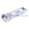 Cisco GLC-BX40-U Compatible 1.25Gbps BIDI SFP 1000BASE-BX40 TX1310nm/RX1550nm 40km SMF Simplex LC DDM/DOM Optical Transceiver Module
