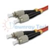 Cordón de parcheo de fibra óptica Multimodo FC-FC Dúplex 15m (49.21pies) OM1 FC/UPC-FC/UPC 62.5/125μm LSZH 2.0mm