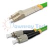Cordón de parcheo de fibra óptica Multimodo LC-FC Dúplex 25m (82.02pies) OM5 LC/UPC-FC/UPC 50/125μm LSZH 2.0mm