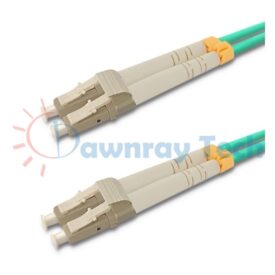Cordón de parcheo de fibra óptica Multimodo LC-LC Dúplex 10m (32.81pies) OM3 LC/UPC-LC/UPC 50/125μm LSZH 2.0mm