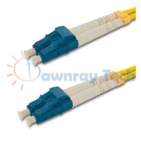 Cordón de parcheo de fibra óptica Monomodo LC-LC Dúplex 10m (32.81pies) OS2 LC/UPC-LC/UPC 9/125μm LSZH 2.0mm