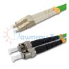 Cordón de parcheo de fibra óptica Multimodo LC-ST Dúplex 1m (3.28pies) OM5 LC/UPC-ST/UPC 50/125μm LSZH 2.0mm