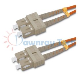 Cordón de parcheo de fibra óptica Multimodo SC-SC Dúplex 30m (98.43pies) OM1 SC/UPC-SC/UPC 62.5/125μm LSZH 2.0mm