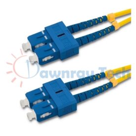 Cordón de parcheo de fibra óptica Monomodo SC-SC Dúplex 10m (32.81pies) OS2 SC/UPC-SC/UPC 9/125μm LSZH 2.0mm