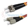 Cordón de parcheo de fibra óptica Multimodo ST-FC Dúplex 10m (32.81pies) OM1 ST/UPC-FC/UPC 62.5/125μm LSZH 2.0mm
