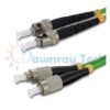 Cordón de parcheo de fibra óptica Multimodo ST-FC Dúplex 2m (6.56pies) OM5 ST/UPC-FC/UPC 50/125μm LSZH 2.0mm