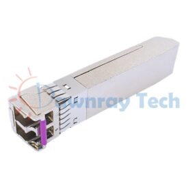 Enterasys Networks 10GB-ER-SFPP-CW49 Compatible 10Gbps SFP+ 10GBASE-CWDM 1490nm 40km SMF Duplex LC DDM/DOM Optical Transceiver Module