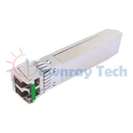 Módulo transceptor óptico compatible con Enterasys Networks 10GBASE-ZR-SFPP-DW3819 10Gbps SFP+ 10GBASE-DWDM 100GHz C49 1538.19nm 80km SMF LC dúplex