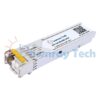 Módulo transceptor óptico compatible con Korenix SFPGLX40B15 1.25Gbps BIDI SFP 1000BASE-BX40 TX1550nm/RX1310nm 40km SMF LC símplex