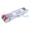 Módulo transceptor óptico compatible con Netgear CWDM-SFP-1350-80-I temperatura industrial 1.25Gbps SFP 1000BASE-CWDM 1350nm 80km SMF LC dúplex