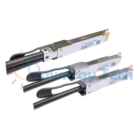 2.5m (8.20ft) Generic QD2Q-200G-DAC28-2M5 Compatible PAM4 QSFP-DD to 2 QSFP56 DAC 200GBASE-CR4 2x 200Gbps Passive Direct Attach Twinax Breakout Copper Cable 2.5m (8.20ft) Generic QD2Q-200G-DAC28-2M5 Compatible PAM4 QSFP-DD to 2 QSFP56 DAC 200GBASE-CR4 2x 200Gbps Passive Direct Attach Twinax Breakout Copper Cable