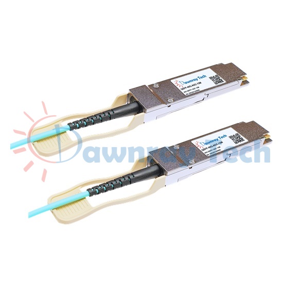 15m (49.21ft) Generic QSFP-40G-AOC-15M Compatible QSFP+ to QSFP+ AOC 40GBASE-CR4 40Gbps Multi Mode Fiber Active Optical Cable 15m (49.21ft) Generic QSFP-40G-AOC-15M Compatible QSFP+ to QSFP+ AOC 40GBASE-CR4 40Gbps Multi Mode Fiber Active Optical Cable