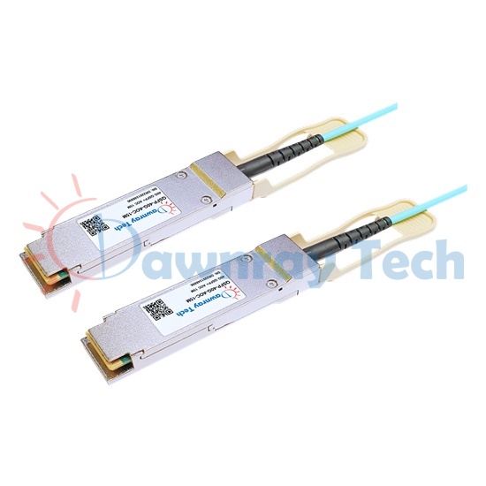 15m (49.21ft) Generic QSFP-40G-AOC-15M Compatible QSFP+ to QSFP+ AOC 40GBASE-CR4 40Gbps Multi Mode Fiber Active Optical Cable 15m (49.21ft) Generic QSFP-40G-AOC-15M Compatible QSFP+ to QSFP+ AOC 40GBASE-CR4 40Gbps Multi Mode Fiber Active Optical Cable