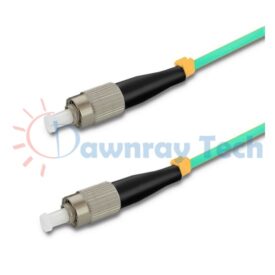 Cordón de parcheo de fibra óptica Multimodo FC-FC Símplex 10m (32.81pies) OM4 FC/UPC-FC/UPC 50/125μm LSZH 2.0mm