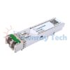 Generic SFP-FE-ZX-I Compatible Industrial 125Mbps SFP 100BASE-ZX 1550nm 80km SMF Duplex LC DDM/DOM Optical Transceiver Module