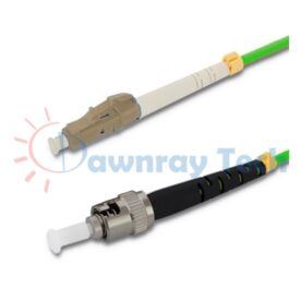 Cordón de parcheo de fibra óptica Multimodo LC-ST Símplex 10m (32.81pies) OM5 LC/UPC-ST/UPC 50/125μm LSZH 2.0mm