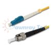 Cordón de parcheo de fibra óptica Monomodo LC-ST Símplex 10m (32.81pies) OS2 LC/UPC-ST/UPC 9/125μm LSZH 2.0mm