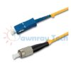 Cordón de parcheo de fibra óptica Monomodo SC-FC Símplex 10m (32.81pies) OS2 SC/UPC-FC/UPC 9/125μm LSZH 2.0mm
