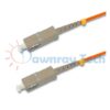 Cordón de parcheo de fibra óptica Multimodo SC-SC Símplex 2m (6.56pies) OM1 SC/UPC-SC/UPC 62.5/125μm LSZH 2.0mm