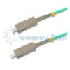 Cordón de parcheo de fibra óptica Multimodo SC-SC Símplex 10m (32.81pies) OM3 SC/UPC-SC/UPC 50/125μm LSZH 2.0mm