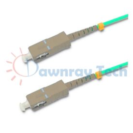 Cordón de parcheo de fibra óptica Multimodo SC-SC Símplex 10m (32.81pies) OM4 SC/UPC-SC/UPC 50/125μm LSZH 2.0mm