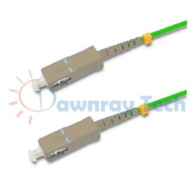 Cordón de parcheo de fibra óptica Multimodo SC-SC Símplex 3m (9.84pies) OM5 SC/UPC-SC/UPC 50/125μm LSZH 2.0mm
