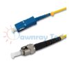Cordón de parcheo de fibra óptica Monomodo SC-ST Símplex 10m (32.81pies) OS2 SC/UPC-ST/UPC 9/125μm LSZH 2.0mm